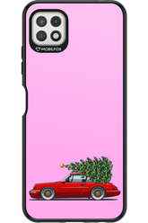 XMAS Car Pink - Samsung Galaxy A22 5G