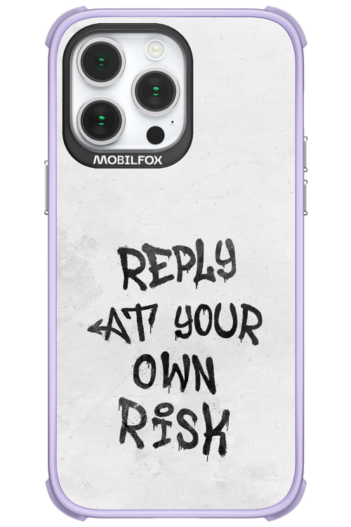 At Your Own Risk - Apple iPhone 14 Pro Max