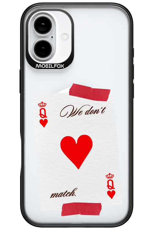 Match Transparent 2.0 - Apple iPhone 16 Plus