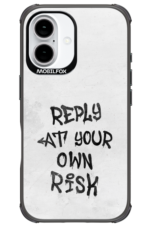 At Your Own Risk - Apple iPhone 16