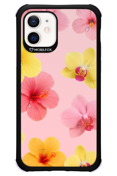 Sunset Flowers - Apple iPhone 12