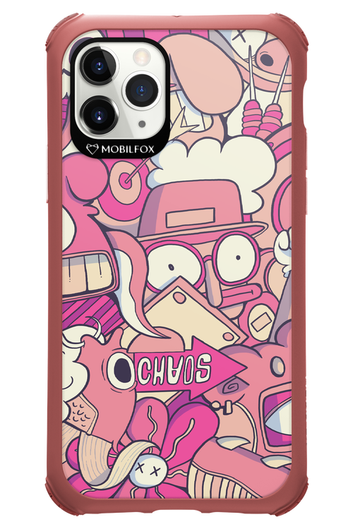 Coral Chaos - Apple iPhone 11 Pro