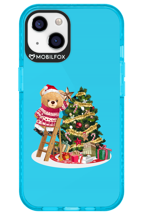 Christmas Bear (Transparent) - Apple iPhone 13