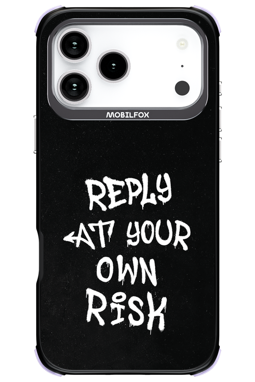 Risk Black - Apple iPhone 17 Pro Max