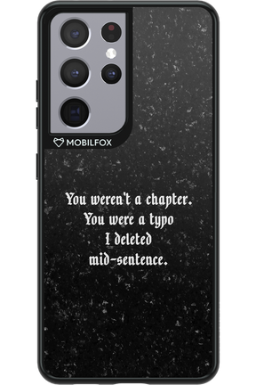 A Typo - Samsung Galaxy S21 Ultra