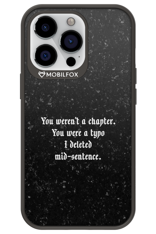 A Typo - Apple iPhone 13 Pro