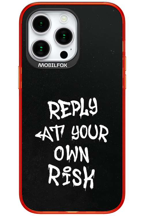 Risk Black 2.0 - Apple iPhone 15 Pro Max