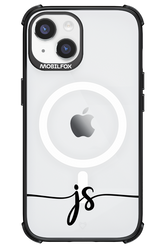 JS Monogram - Apple iPhone 14