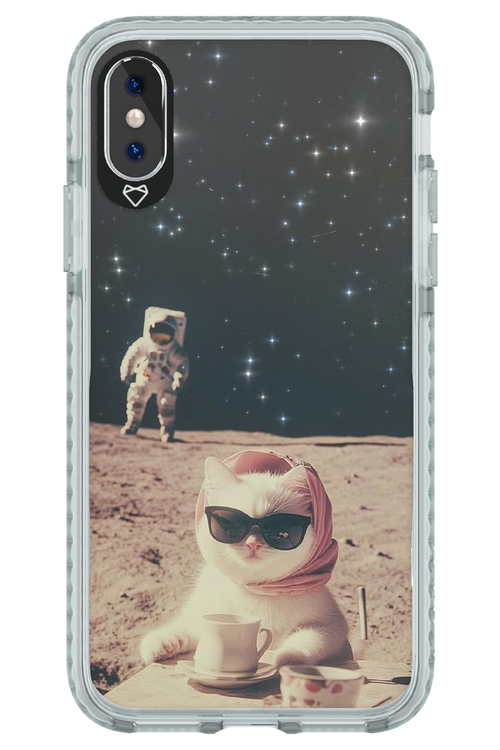Moon cat - Apple iPhone X