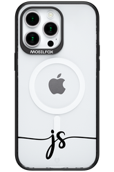 JS Monogram - Apple iPhone 15 Pro Max