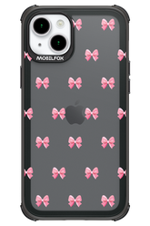 Pinky Bow - Apple iPhone 15 Plus
