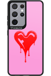 Heart Pink - Samsung Galaxy S21 Ultra