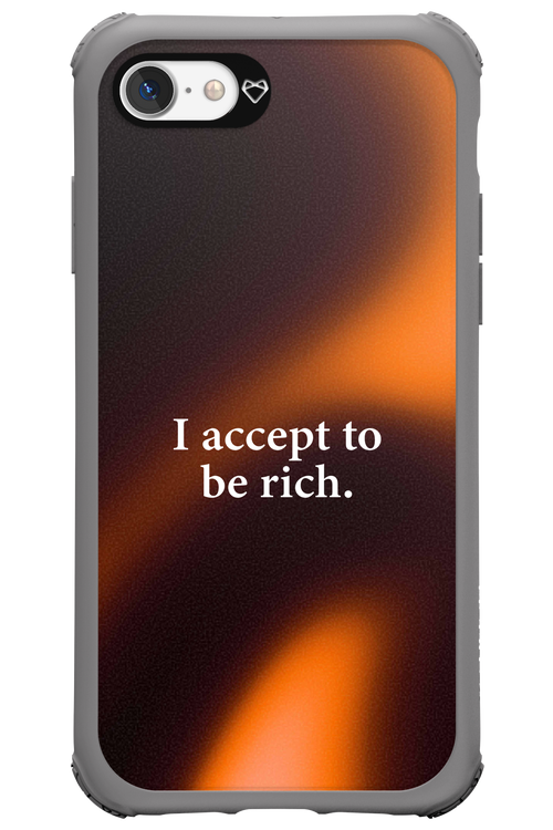 I accept to be rich - Apple iPhone 7