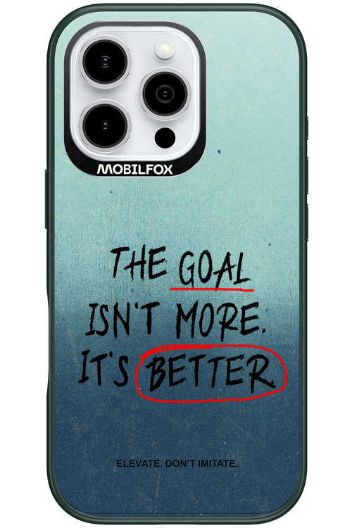 The Goal 2.0 - Apple iPhone 16 Pro