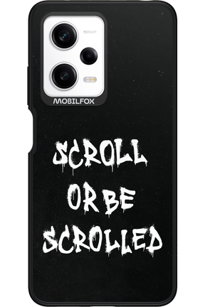 Scroll Black 2.0 - Xiaomi Redmi Note 12 Pro 5G