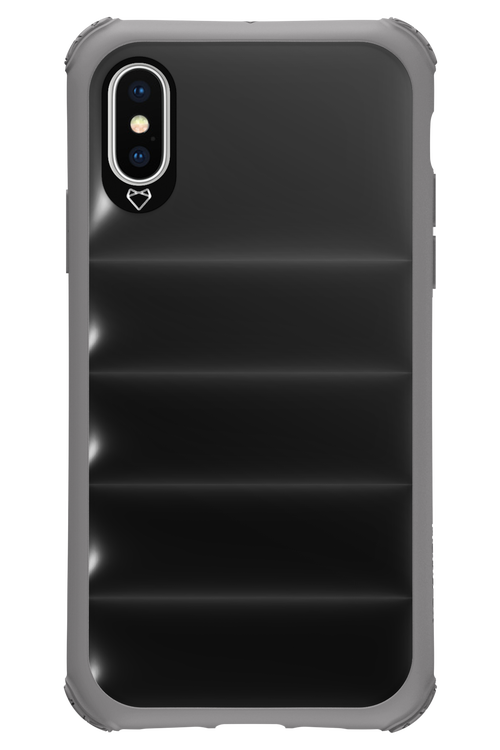 Black Puffer Case - Apple iPhone XS