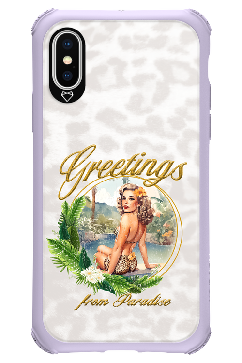 Greetings from Paradise - Apple iPhone X