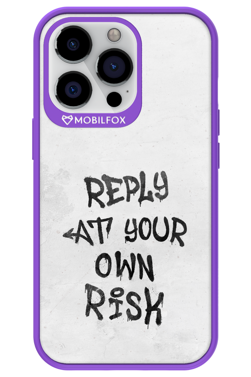 At Your Own Risk 2.0 - Apple iPhone 13 Pro