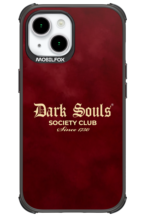 Dark Souls (Burgundy) - Apple iPhone 15