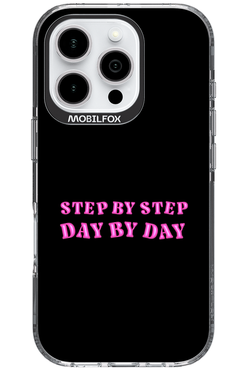 Step by Step Black - Apple iPhone 16 Pro