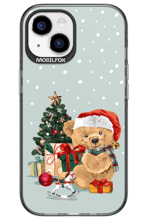 Merry Christmas Bear - Apple iPhone 15