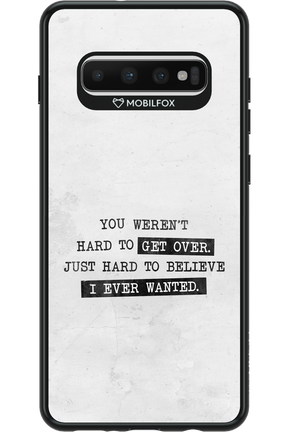 Hard to Believe - Samsung Galaxy S10+