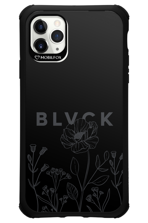 Black Flowers - Apple iPhone 11 Pro Max