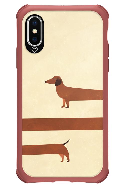 Stretchy Dog - Apple iPhone XS