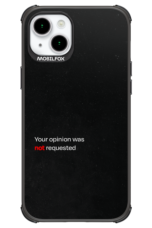 Not Requested 2.0 - Apple iPhone 15 Plus