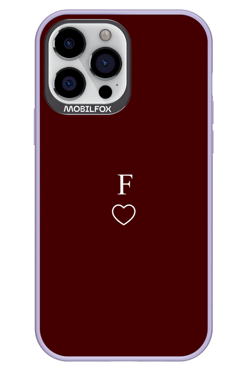F Burgundia 2.0 - Apple iPhone 13 Pro Max