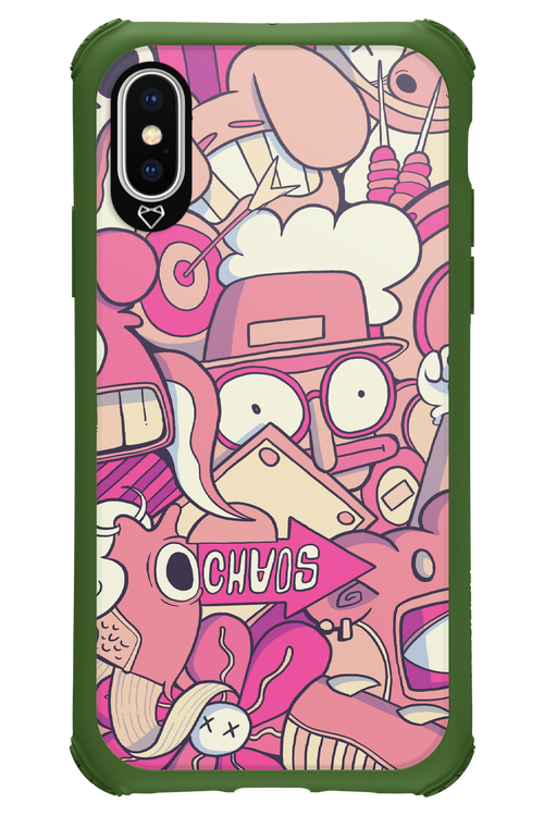 Coral Chaos - Apple iPhone XS