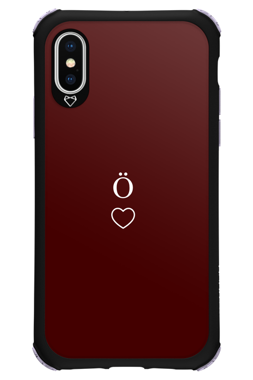 O Burgundia II 2.0 - Apple iPhone XS