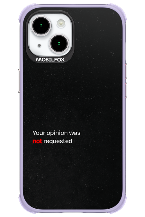 Not Requested 2.0 - Apple iPhone 15
