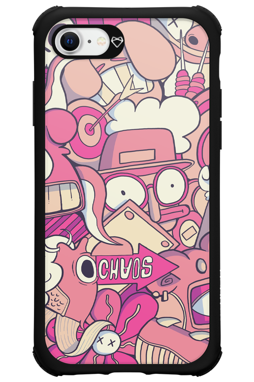 Coral Chaos - Apple iPhone 8