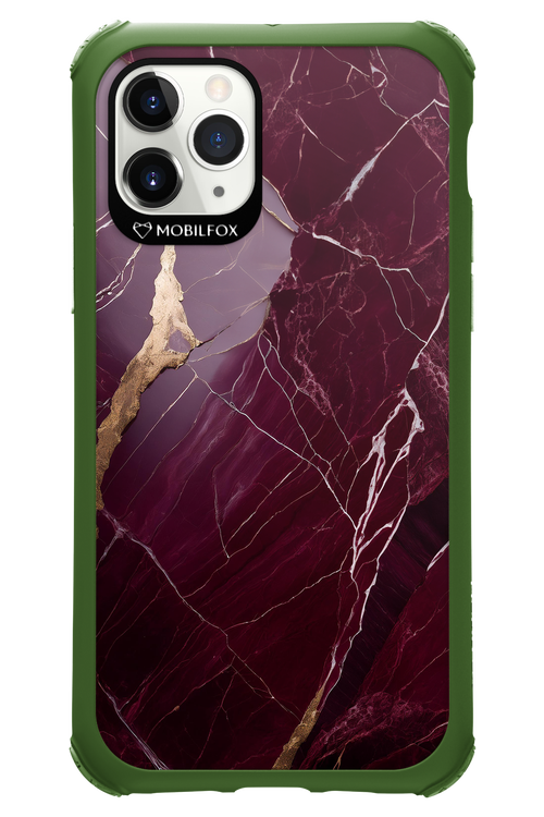 Burgundy Marble 2.0 - Apple iPhone 11 Pro