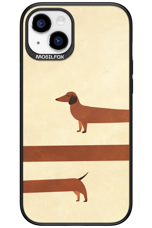 Stretchy Dog - Apple iPhone 15 Plus