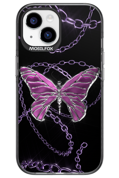 Butterfly Necklace - Apple iPhone 15