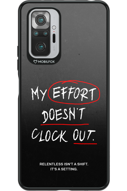 My Effort - Xiaomi Redmi Note 10S