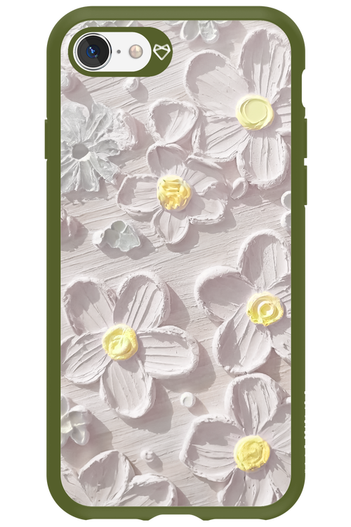 White Flowers 2.0 - Apple iPhone 8
