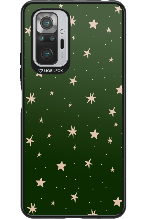 Forest Green Stars - Xiaomi Redmi Note 10S