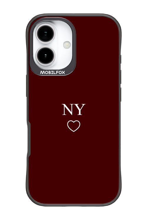 NY Burgundia 2.0 - Apple iPhone 17