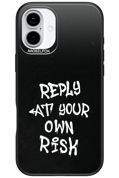 Risk Black 2.0 - Apple iPhone 16 Plus