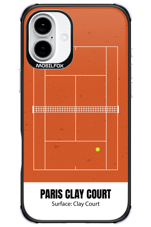 PARIS CLAY COURT 2.0 - Apple iPhone 16 Plus