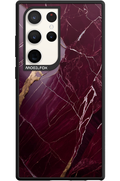 Burgundy Marble 2.0 - Samsung Galaxy S23 Ultra
