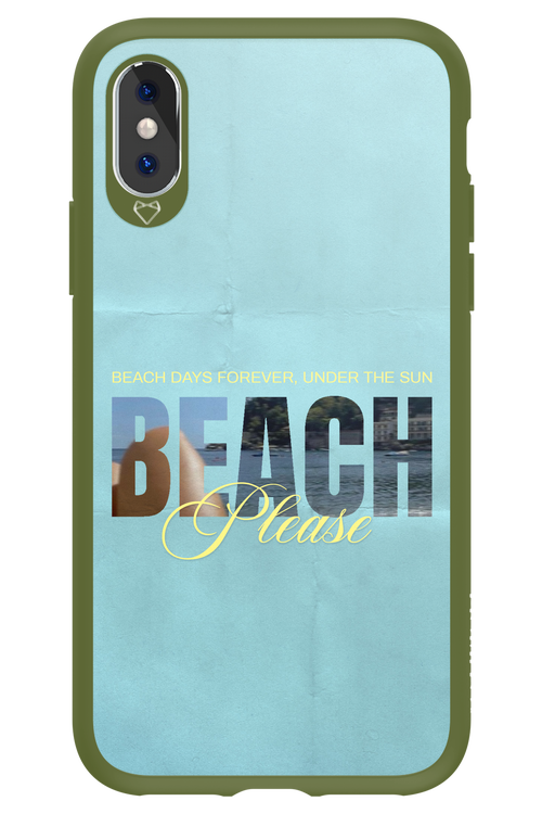 Beach Pls - Apple iPhone X