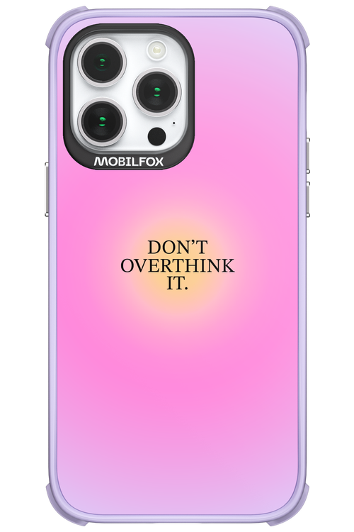 Don't Overthink It - Apple iPhone 14 Pro Max