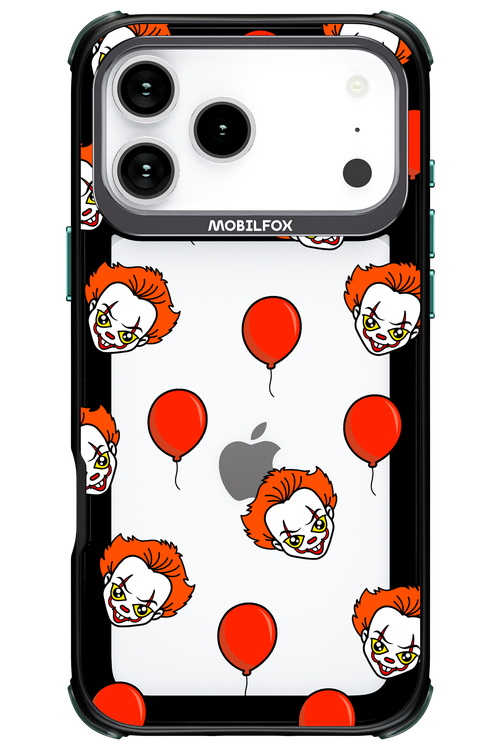Mystery Clown (Transparent) - Apple iPhone 17 Pro Max
