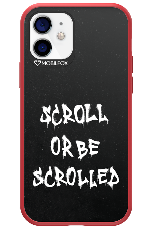 Scroll Black - Apple iPhone 12