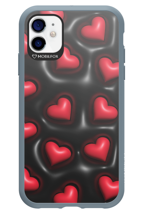 Hearts in love - Apple iPhone 11