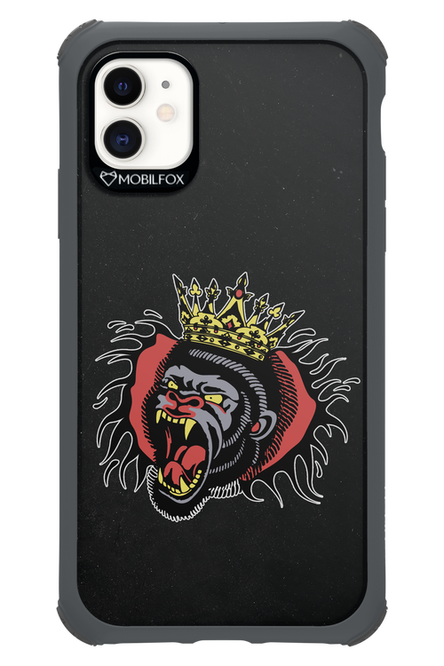 Monkey Rage Black - Apple iPhone 11